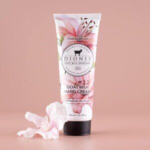 SEALED Dionis Stargazer Lily Salt Goat Milk Hand Cream - 1oz